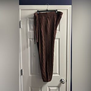 Torrid Brown Cable Knit Pants